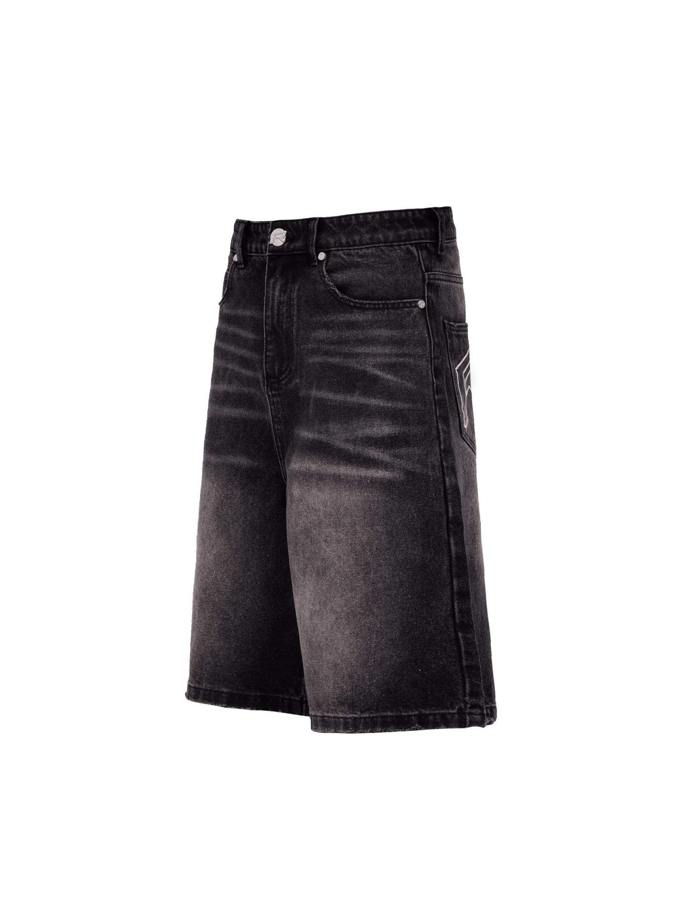 Denim Jorts - Black