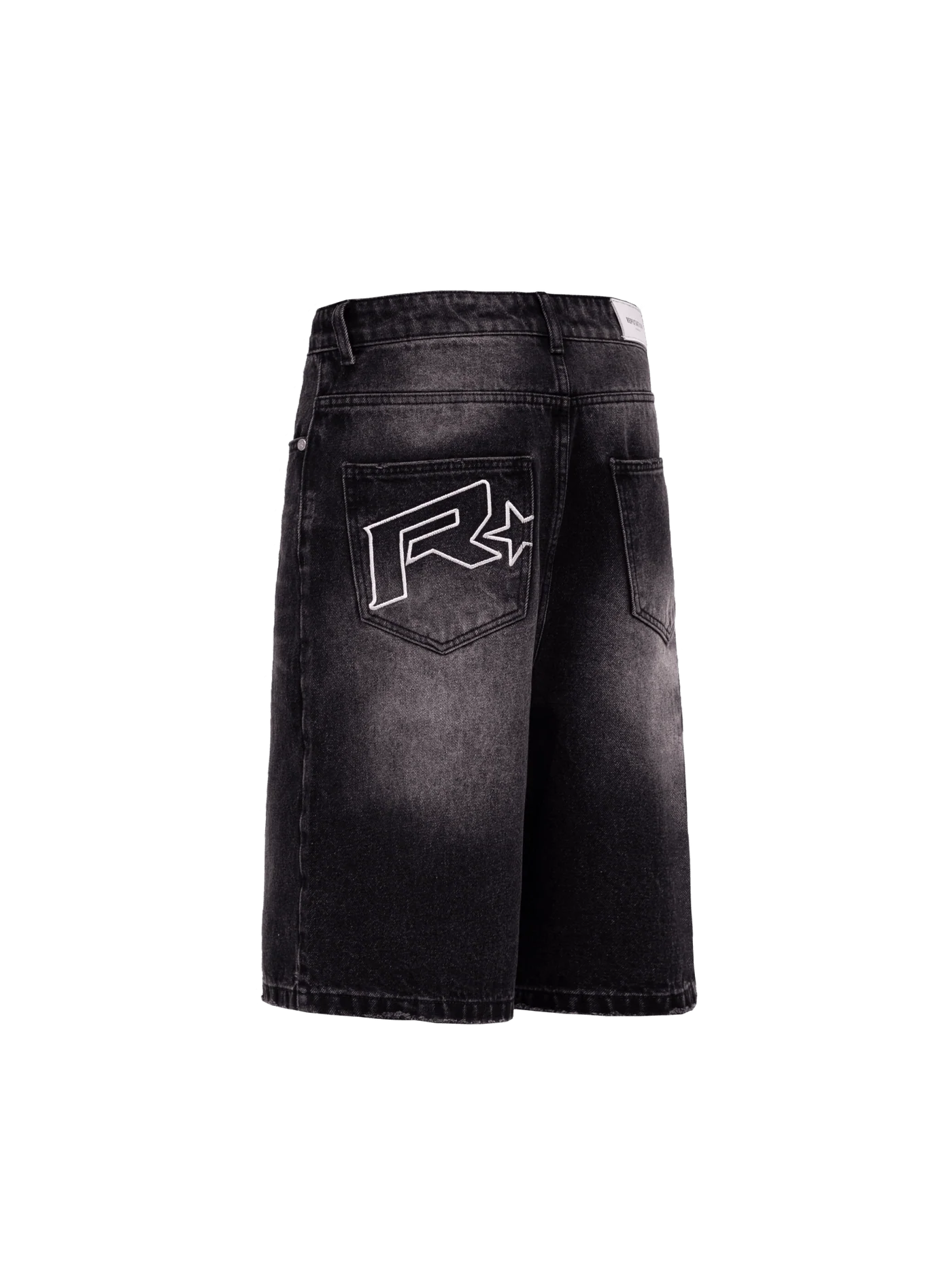 Denim Jorts - Black