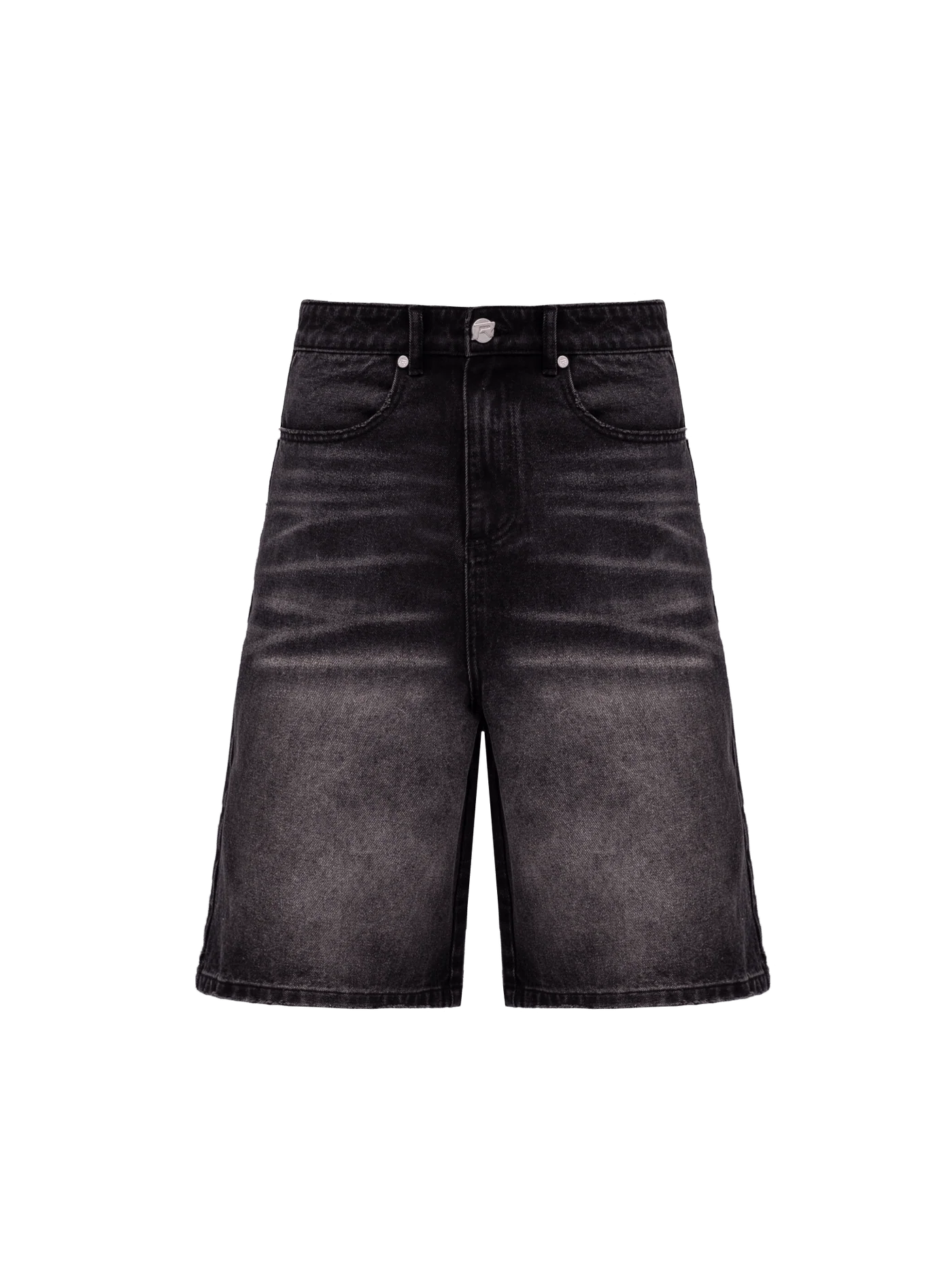Denim Jorts - Black