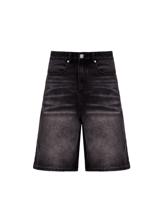 Denim Jorts - Black