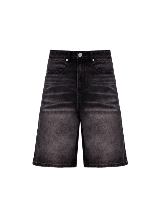 Denim Jorts - Black