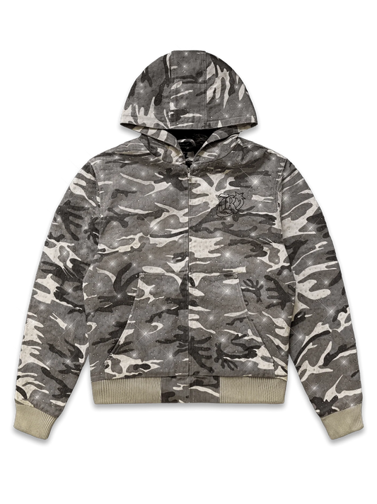 Diamond Camo Jacket - Desert