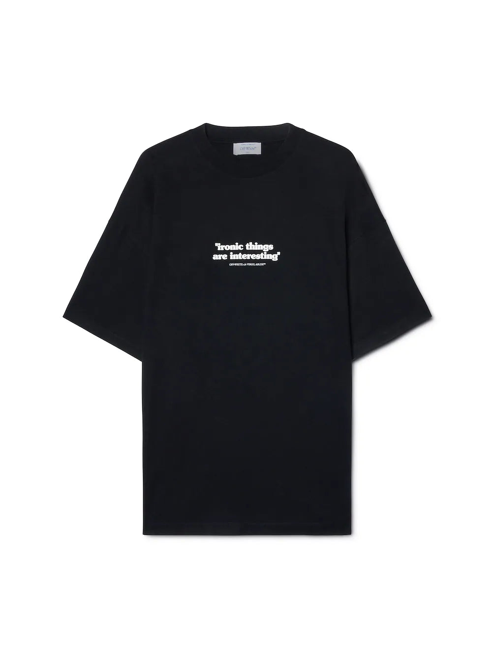 Ironic Quote Over S/S Tee