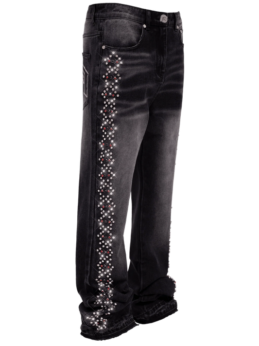 Prism Chain Denim - Black
