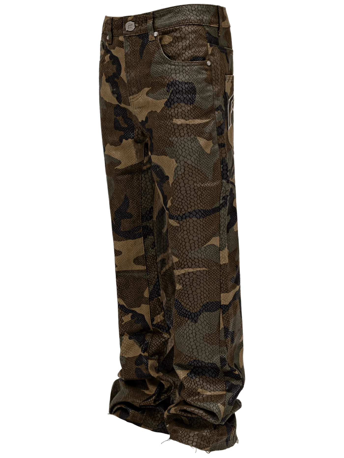 Python Camo Denim