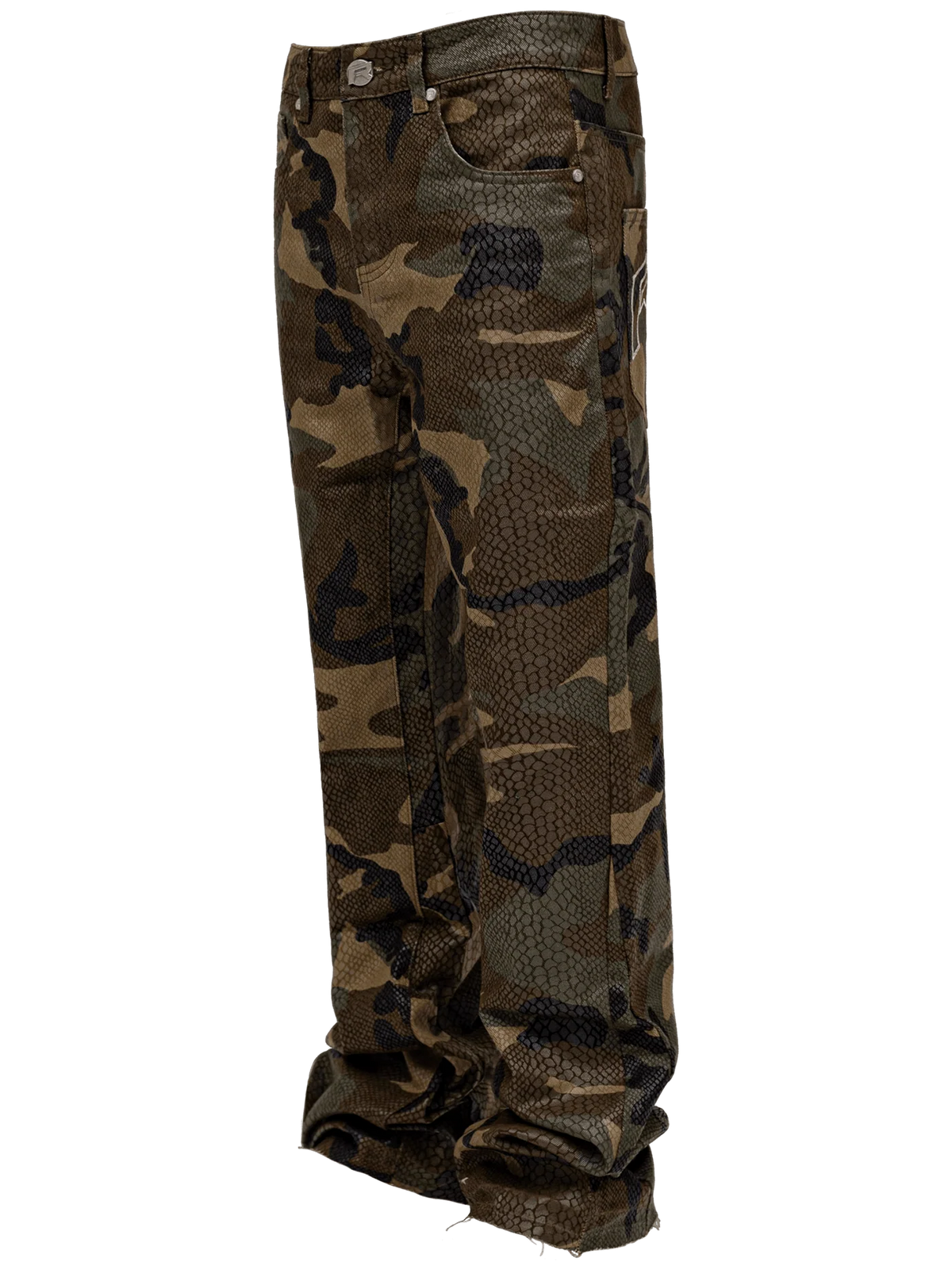 Python Camo Denim