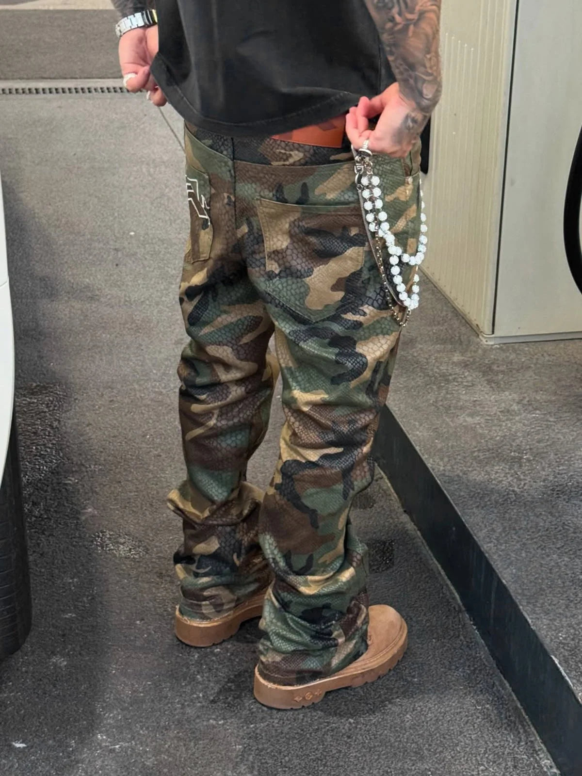 Python Camo Denim