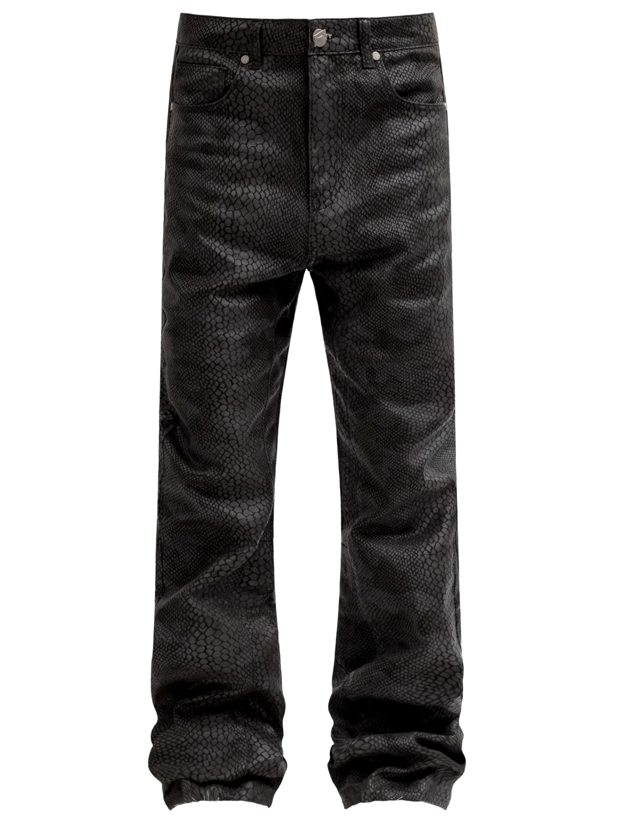 Python Camo Denim - Black