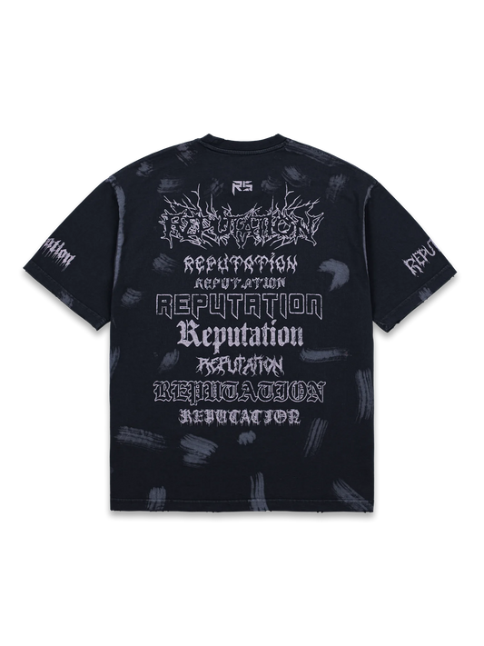 RAVER TEE - WASHED BLACK