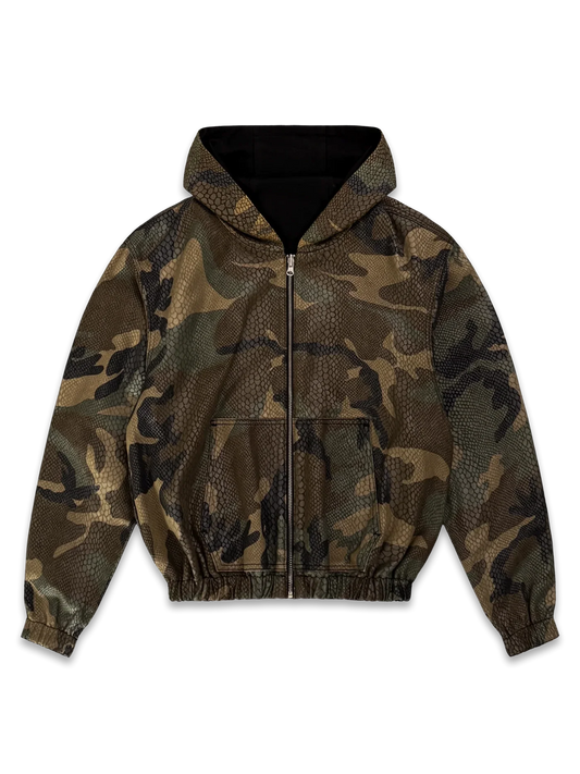 Reversible Python Camo Hoodie