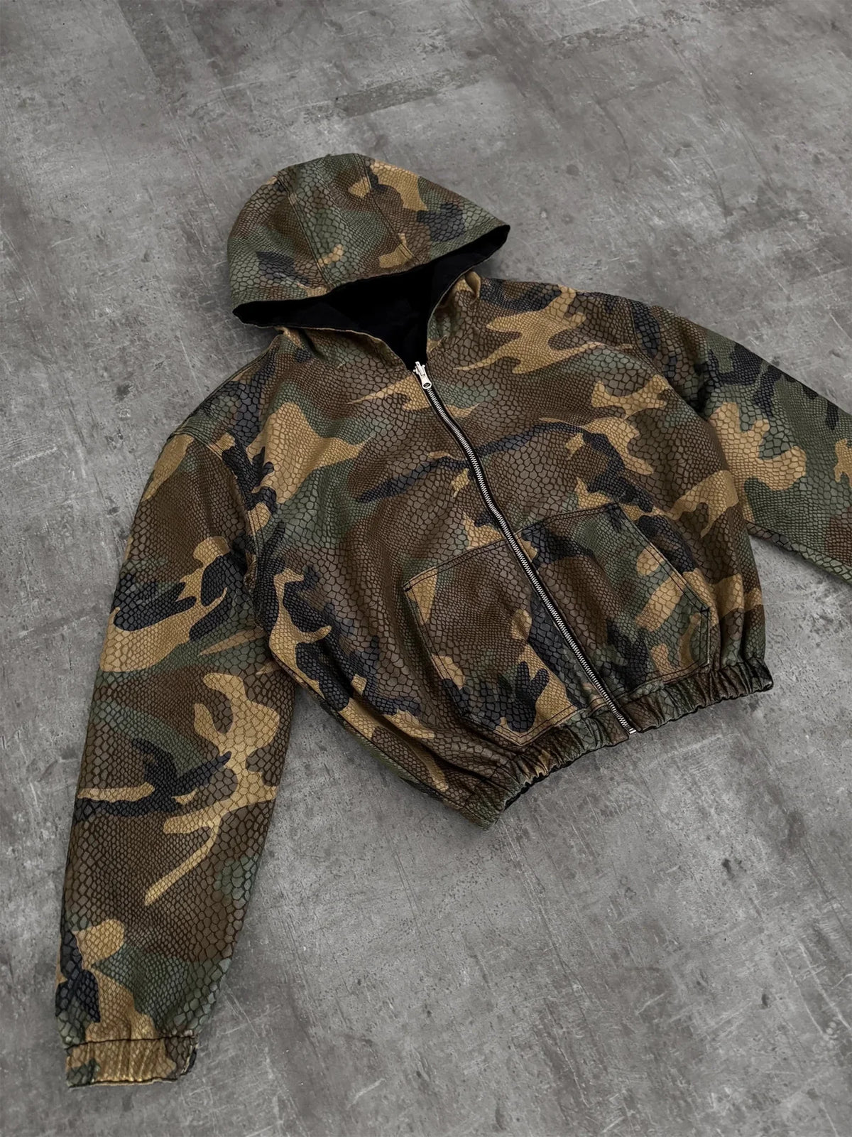 Reversible Python Camo Hoodie