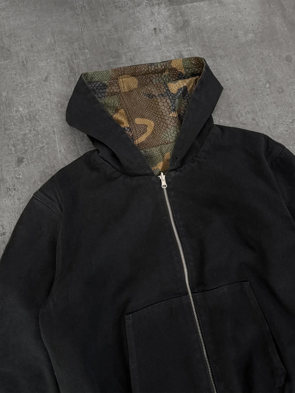 Reversible Python Camo Hoodie