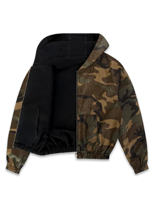 Reversible Python Camo Hoodie