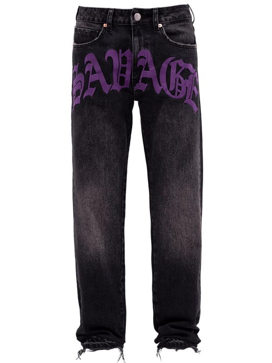 SAVAGE DENIM - BLACK