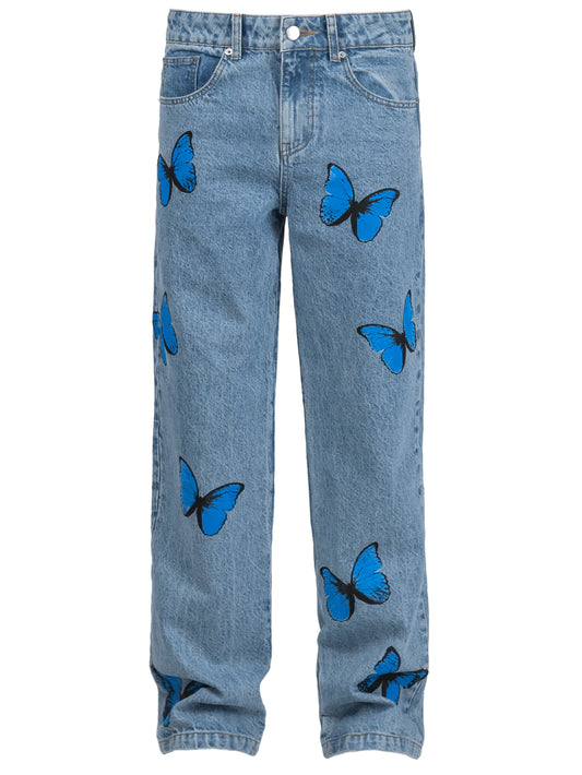 BUTTERFLY DENIM - LIGHT STONE