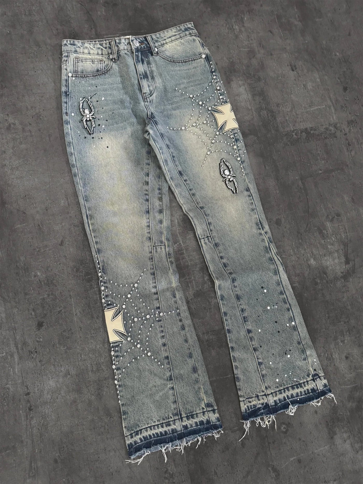 Spider Denim - Cream Wash