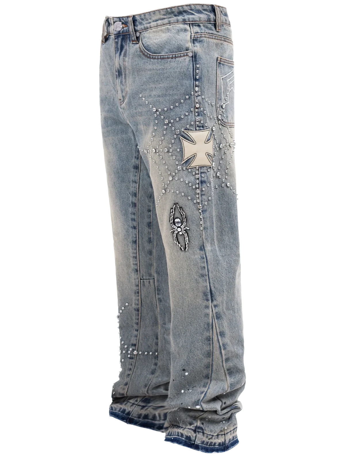 Spider Denim - Cream Wash
