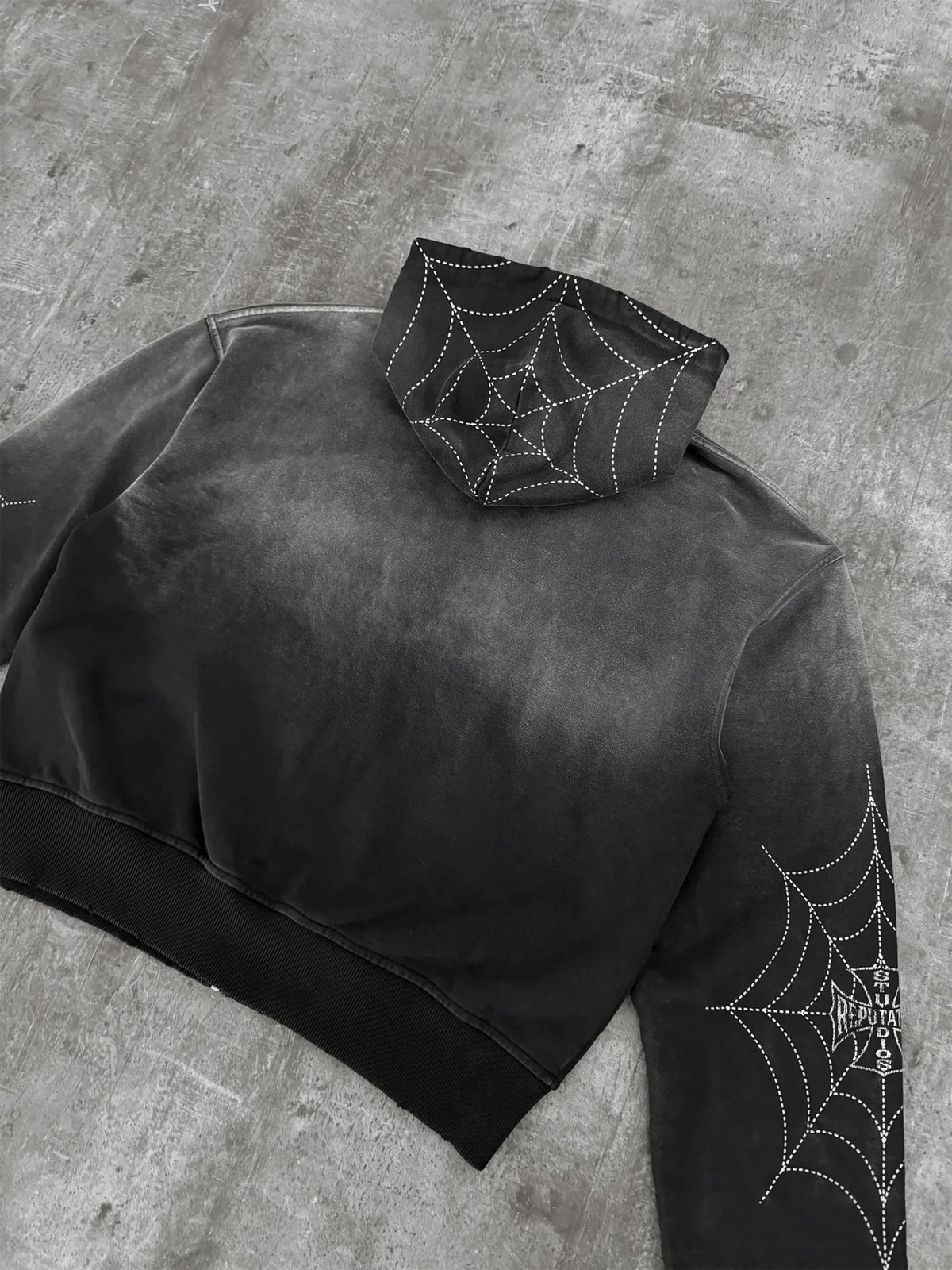 Spider Hoodie - Black