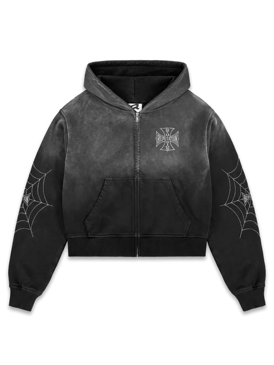 Spider Hoodie - Black