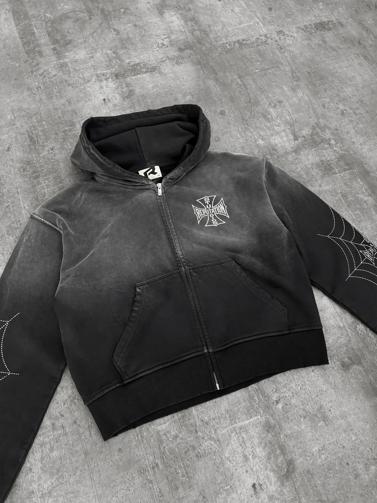 Spider Hoodie - Black