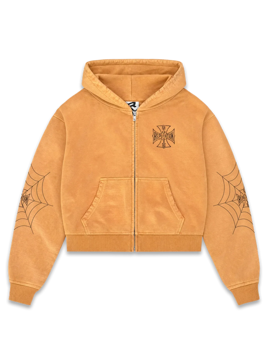 Spider Hoodie - Orange