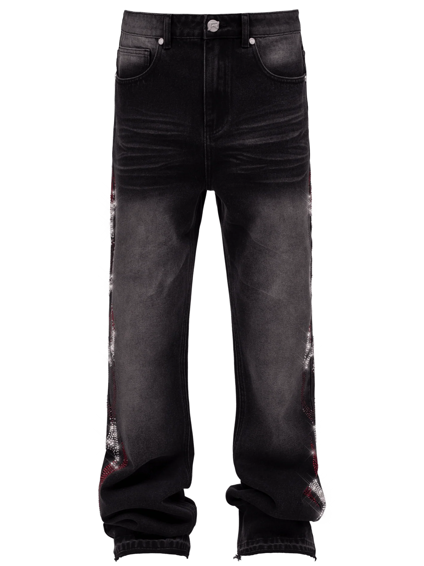 Viper Flames Denim - Black