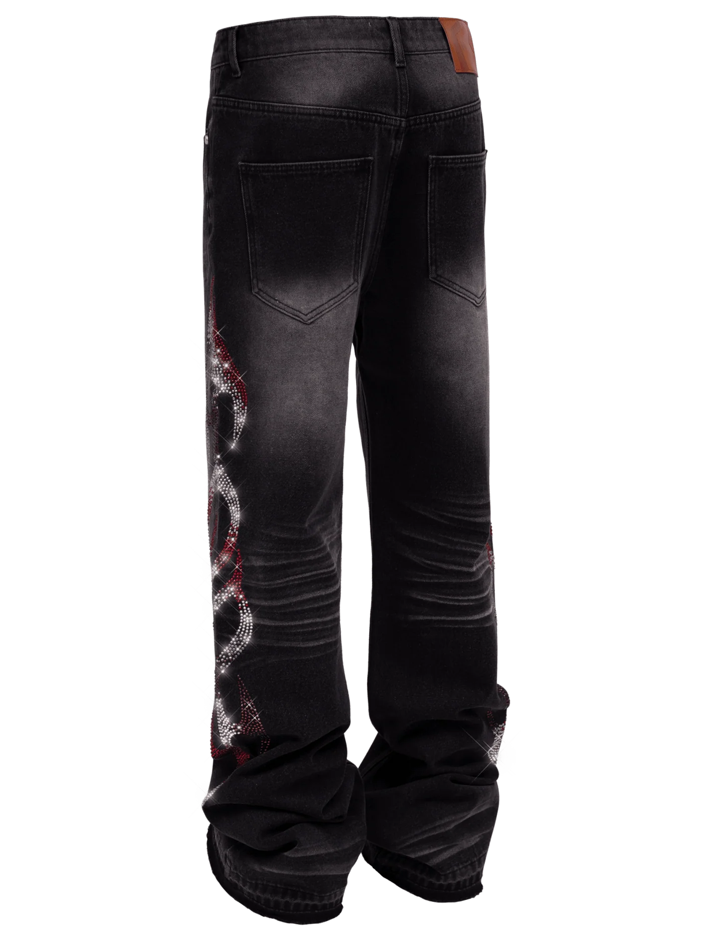 Viper Flames Denim - Black